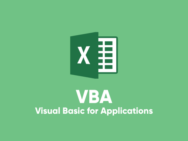 VBA Visual Basic Applications